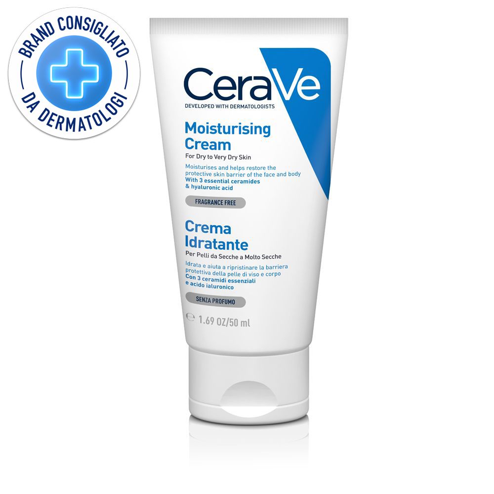 CeraVe Crema Corpo Idratante Pelle Molto Secca 50 ml