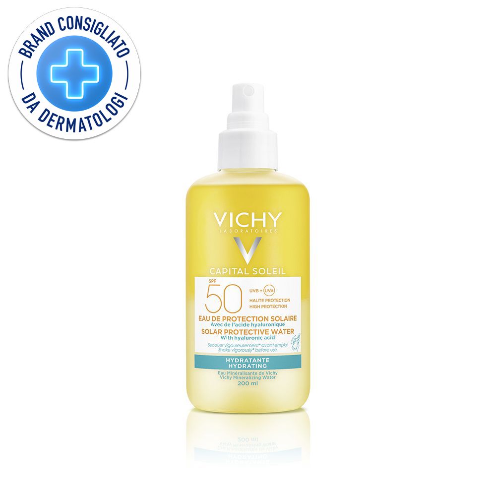 Vichy Capital Soleil Acqua Solare Protettiva Idratante SPF 50 200 ml L
