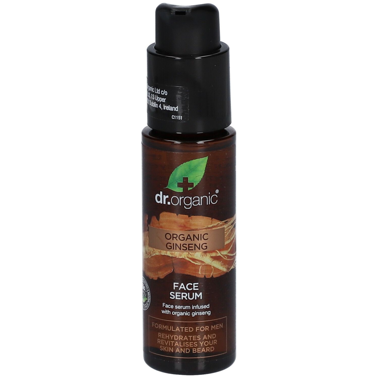 Dr. Organic® Ginseng Face Serum 50 ml Siero