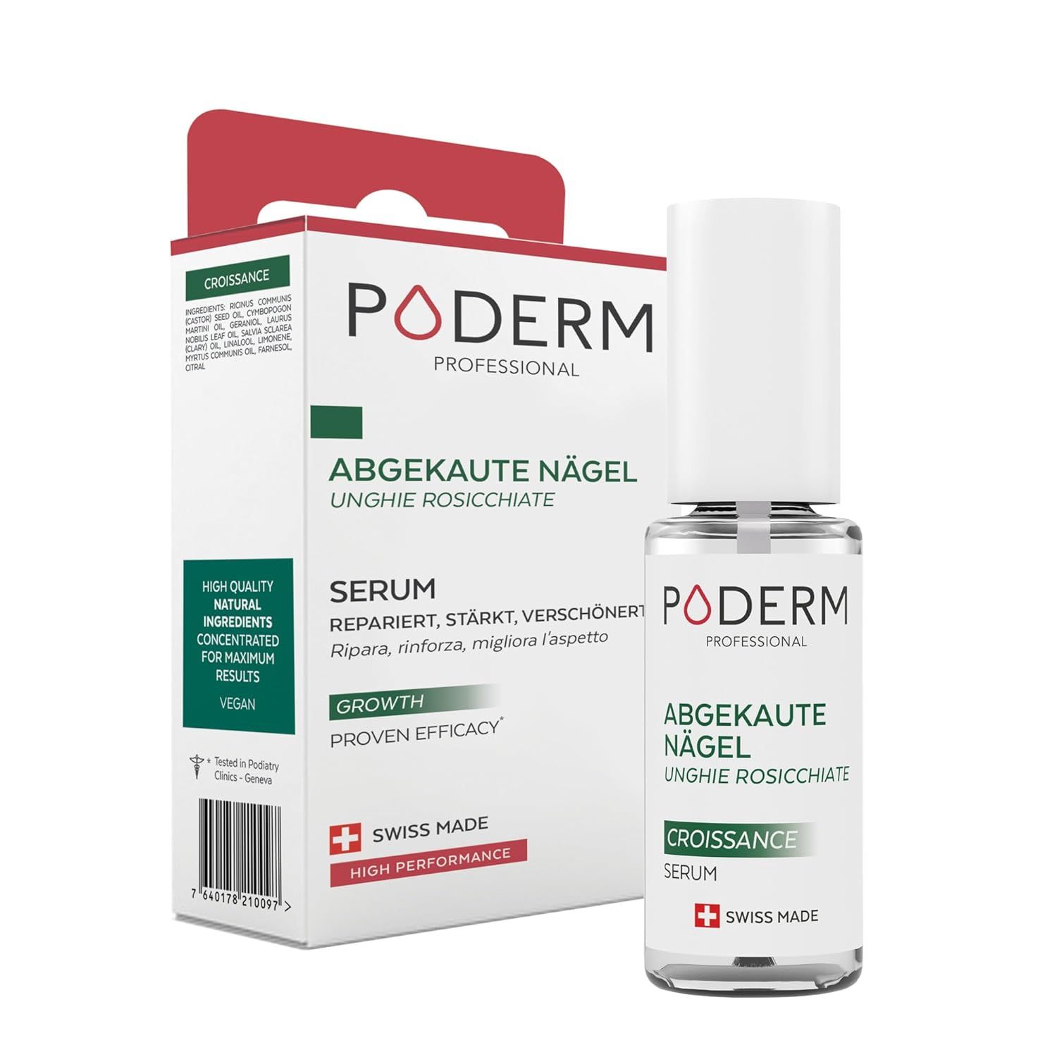 PODERM Siero Unghie Masticate 8 ml