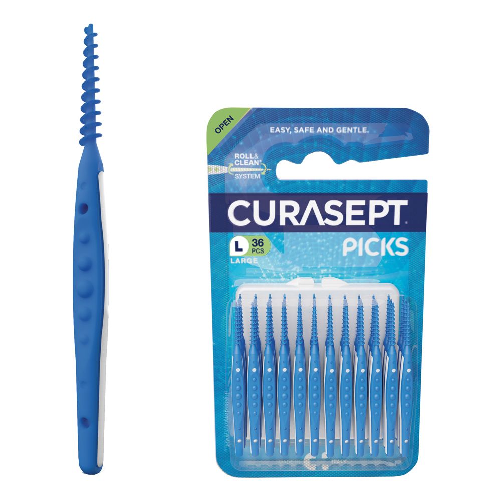 Curasept Picks Large 36 Pezzi 1 St