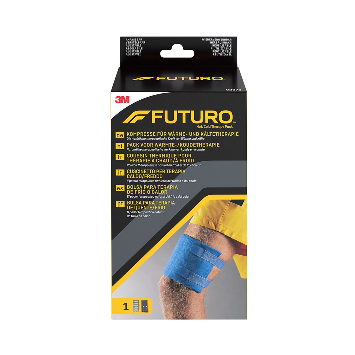 FUTURO™ Cuscinetto per terapia caldo/freddo Regolabile 1 pz Bendaggio/