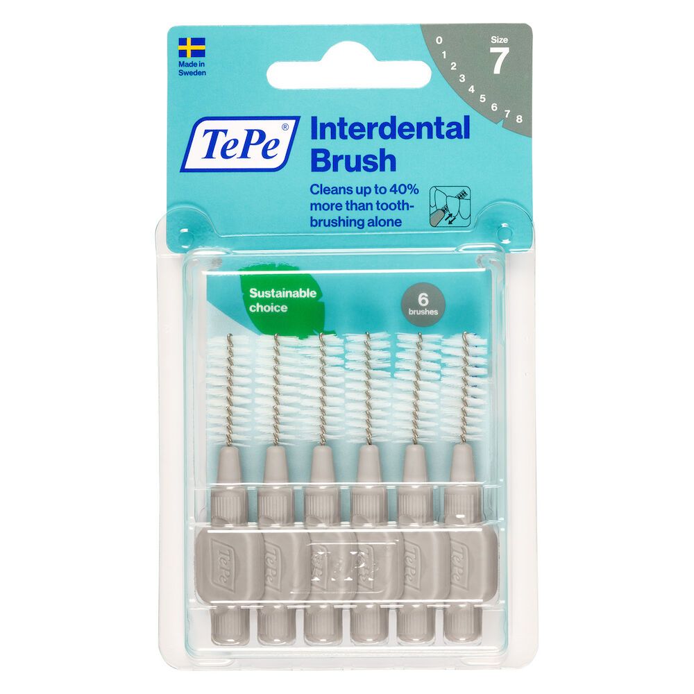 Scovolino TePe® Original Grigio 6 pz Spazzolino da denti