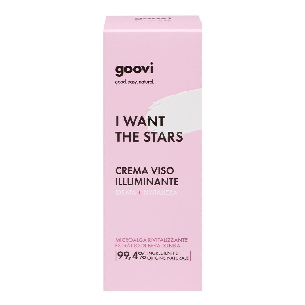 Goovi Crema Viso Illuminante I Want The Stars 50 ml basica