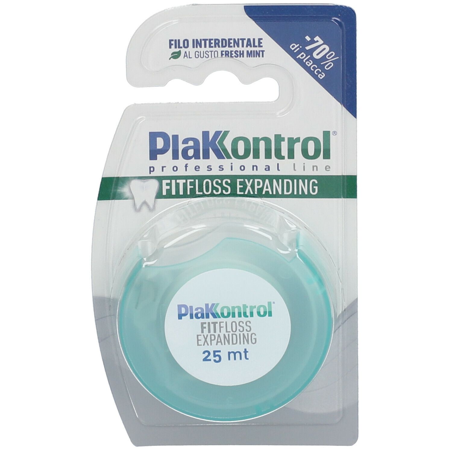 PlakControl® FitFloss 25 m Filo interdentale