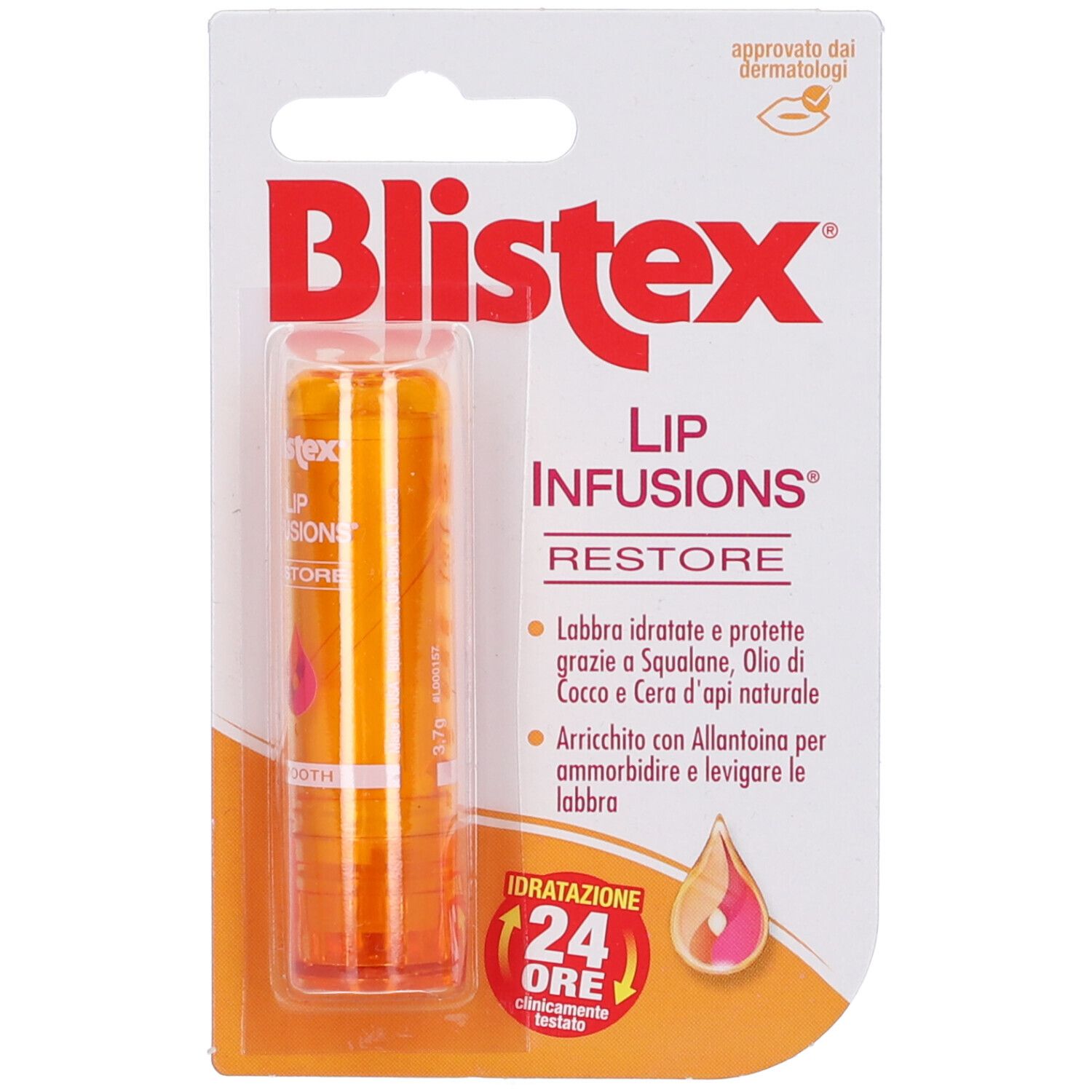 Blistex Lip Infusions Restore 3,7 g Protezione per le labbra