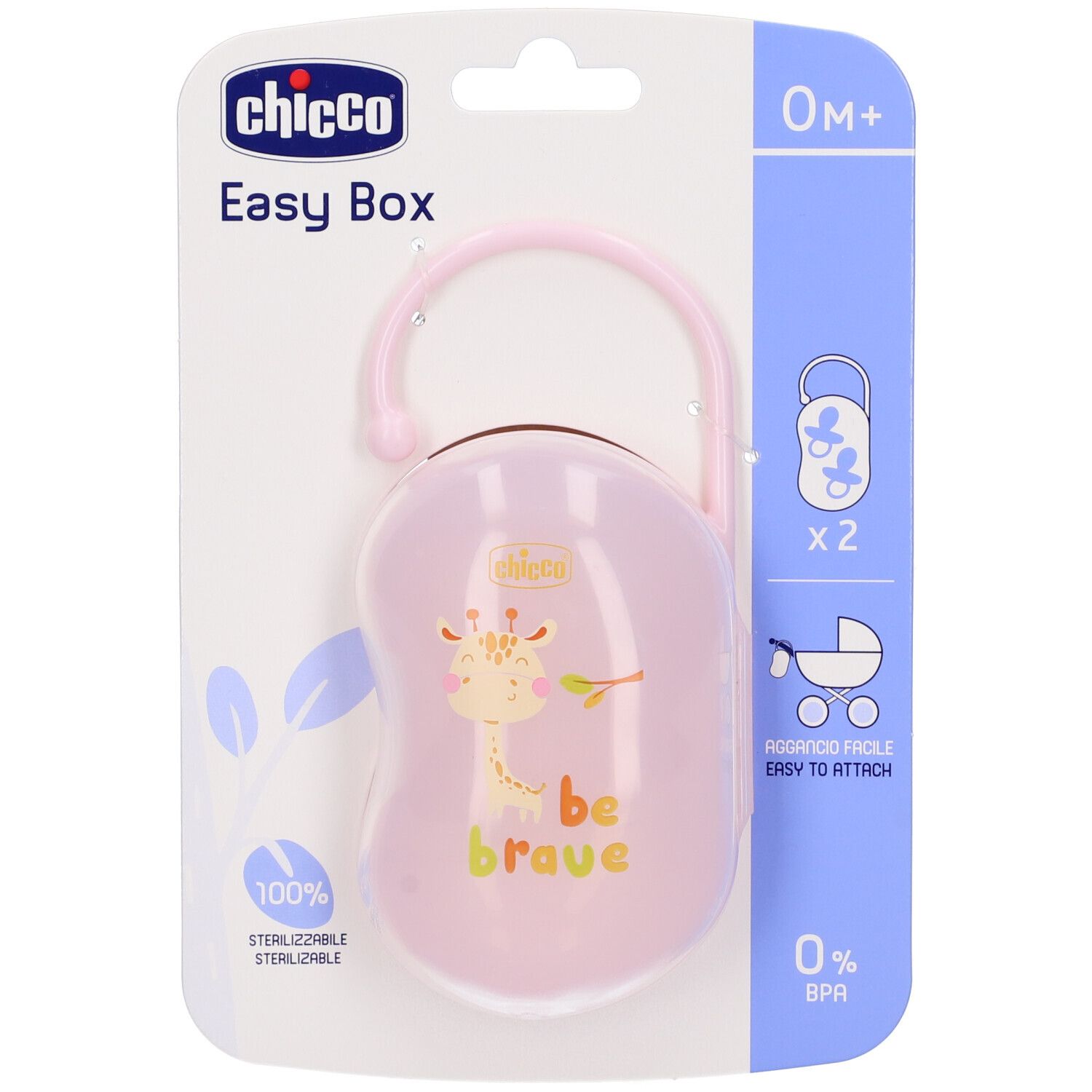 Chicco Portasucchietto Doppio Rosa 1 pz Altro