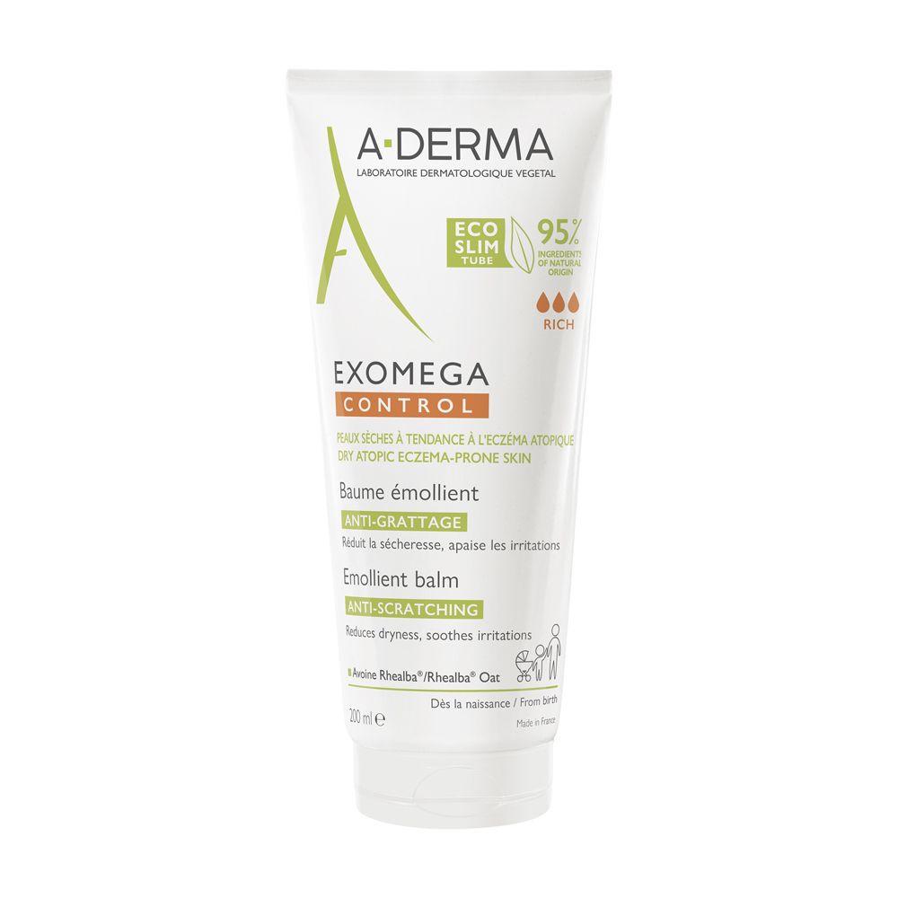 A-Derma, Balsamo Emolliente "anti-grattage" - Exomega Control 200 ml