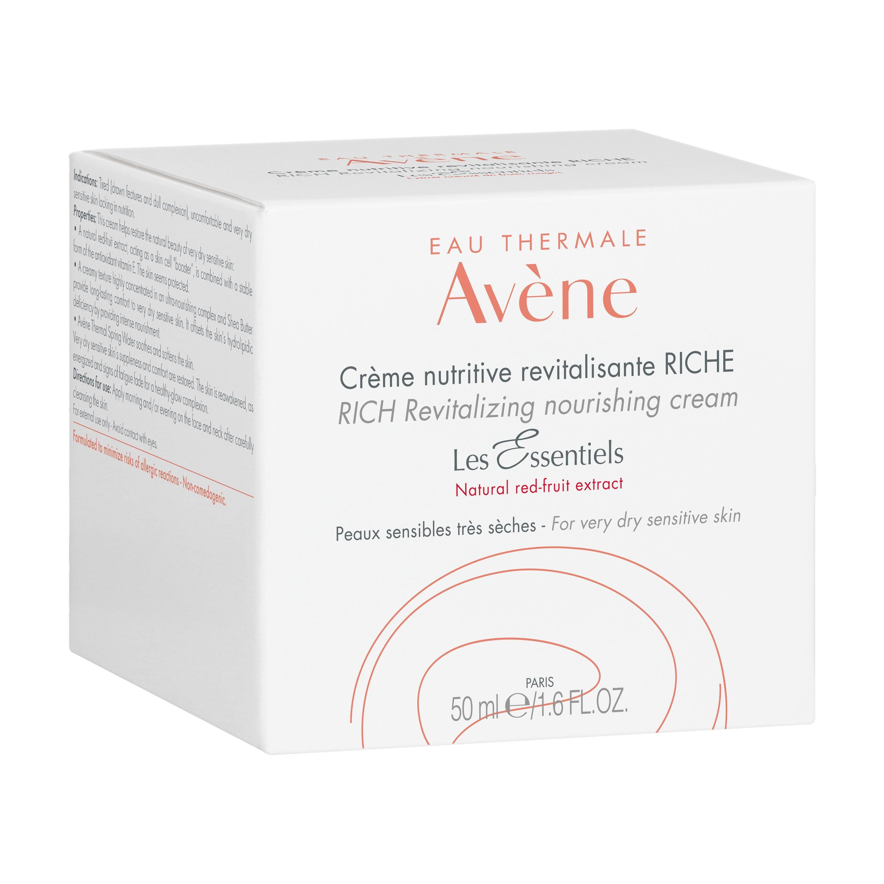 Avène Crema Nutritiva Rivitalizzante Ricca 50 ml