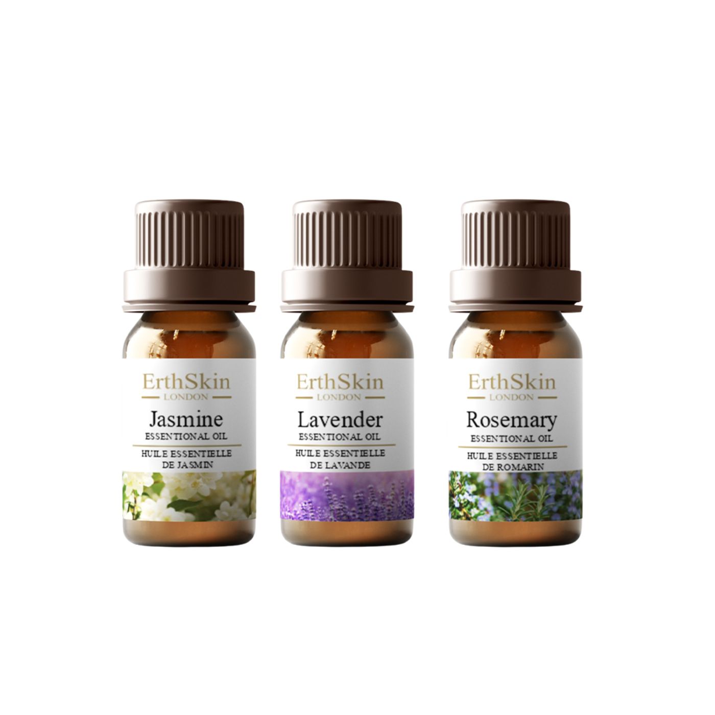 Erth Skin London Collezione di Oli Aroma Bliss, confezione da 3 1 St