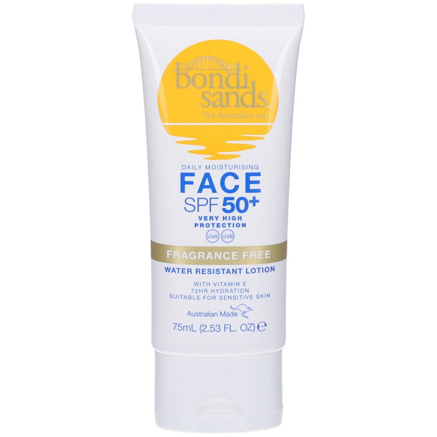 Bondy Sands Lozione Idratante Senza Profumo SPF50+ 75 ml Crema solare