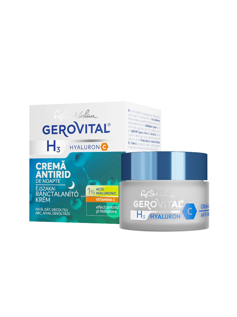 Gerovital Crema antirughe per la notte 50 ml