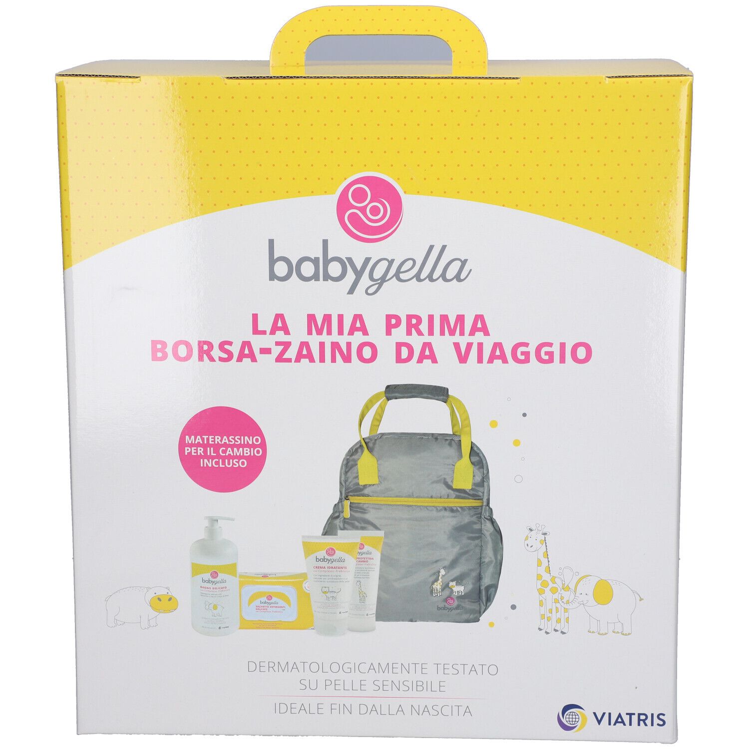 Babygella La Mia Prima Borsa-Zaino da Viaggio 1 pz Set