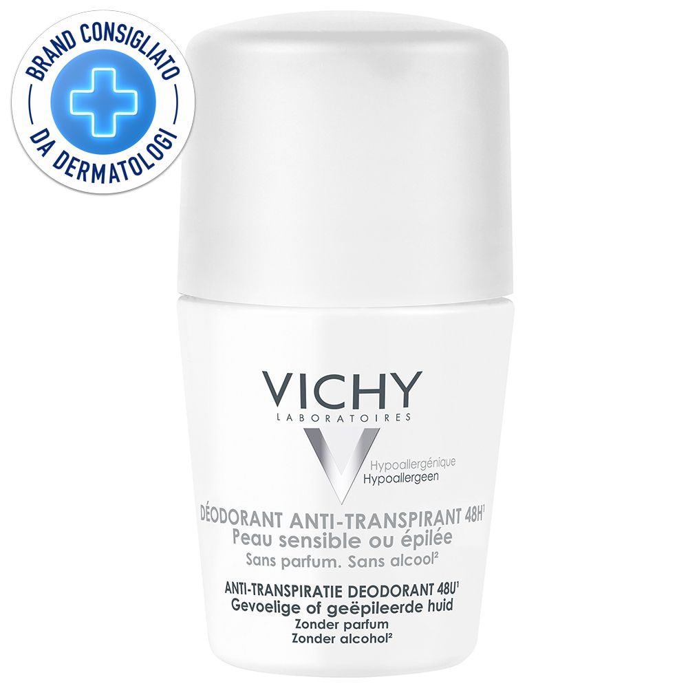 Vichy Deodorante anti -traspirante 48H - Pelle sensibile o depilata 50