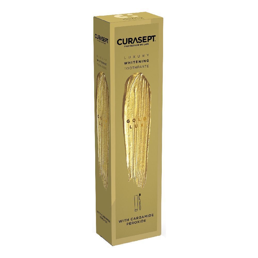 Curasept Gold Luxury Whitening Dentifricio + Spazzolino 75 ml