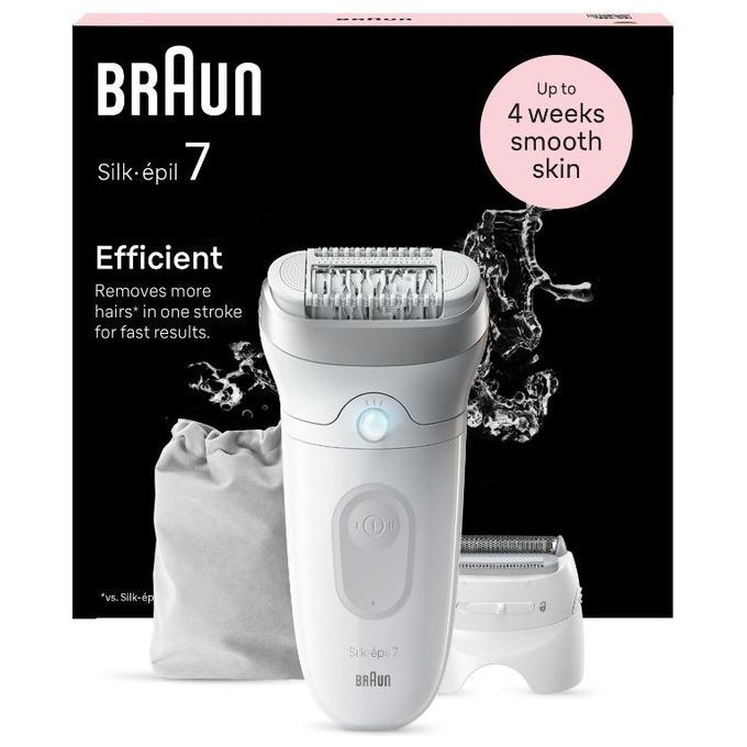 Braun Silk-épil 7 7-041 Grigio, Bianco 1 pz Altro