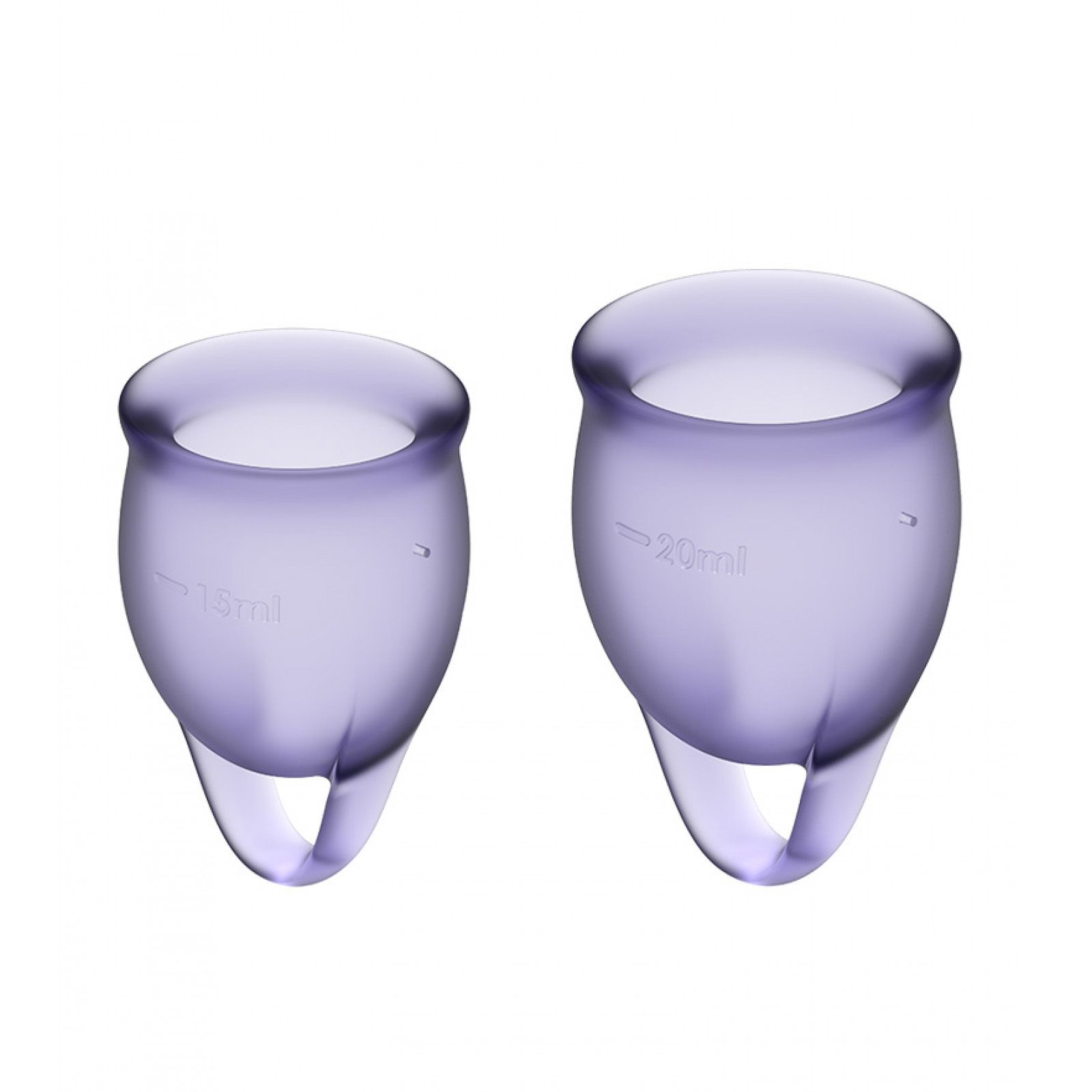 Satisfyer – Coppetta per mestruazioni da 15 ml e 20 in un set 2 St