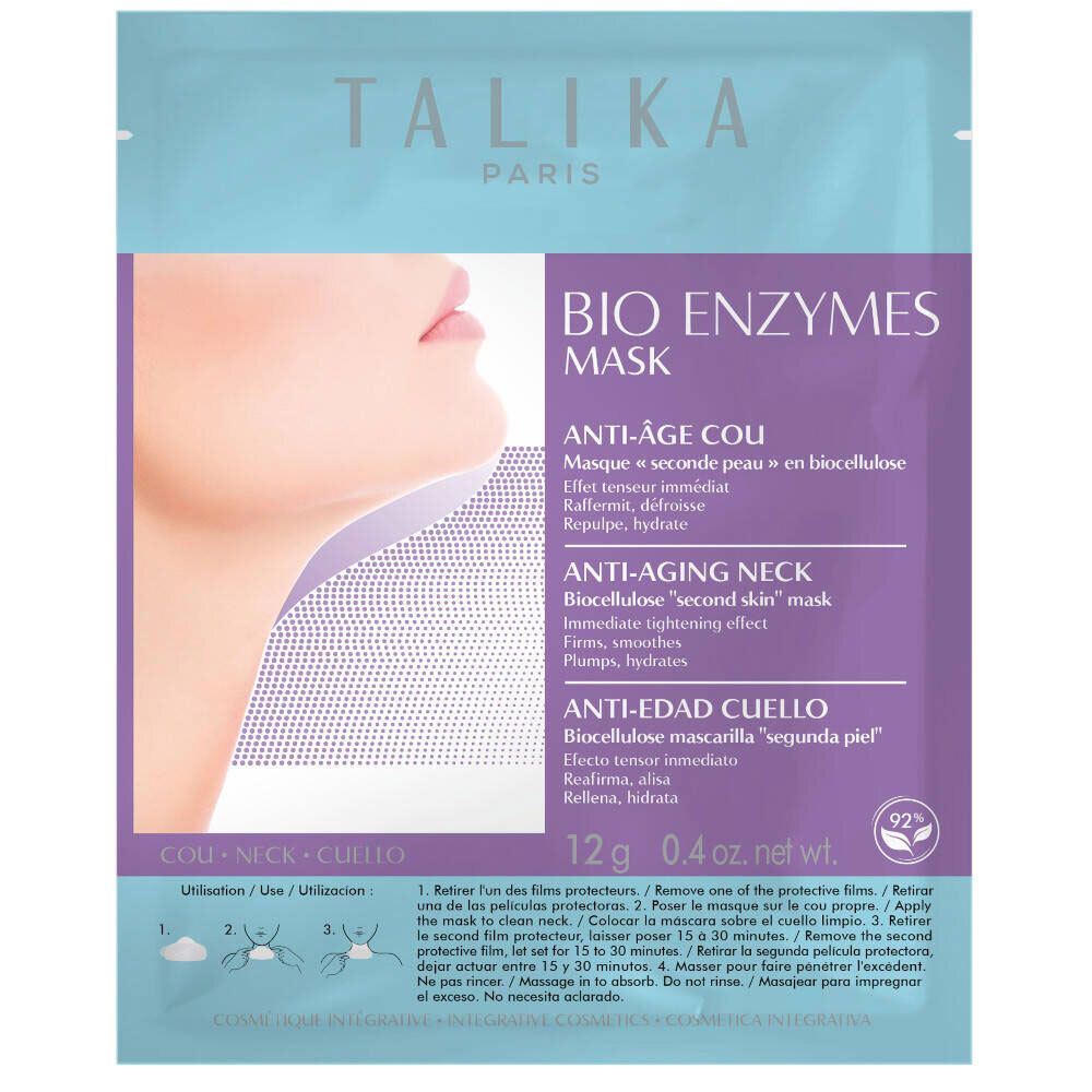Talika Bio-Enzymes Neck Mask 12 g Maschera viso