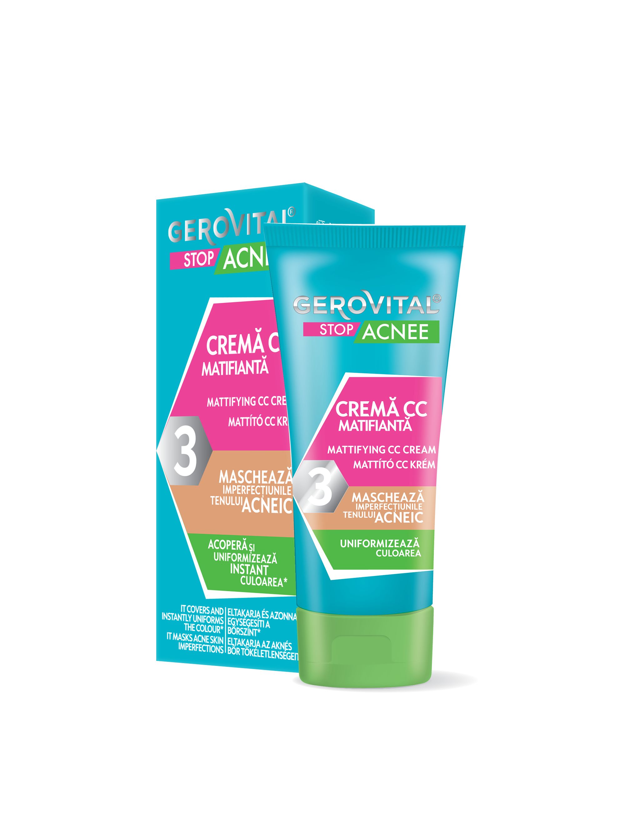 Gerovital Crema CC opacizzante 30 ml