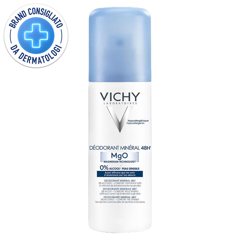 Vichy Deodorante Pelle sensibile e depilata 125 ml Spray