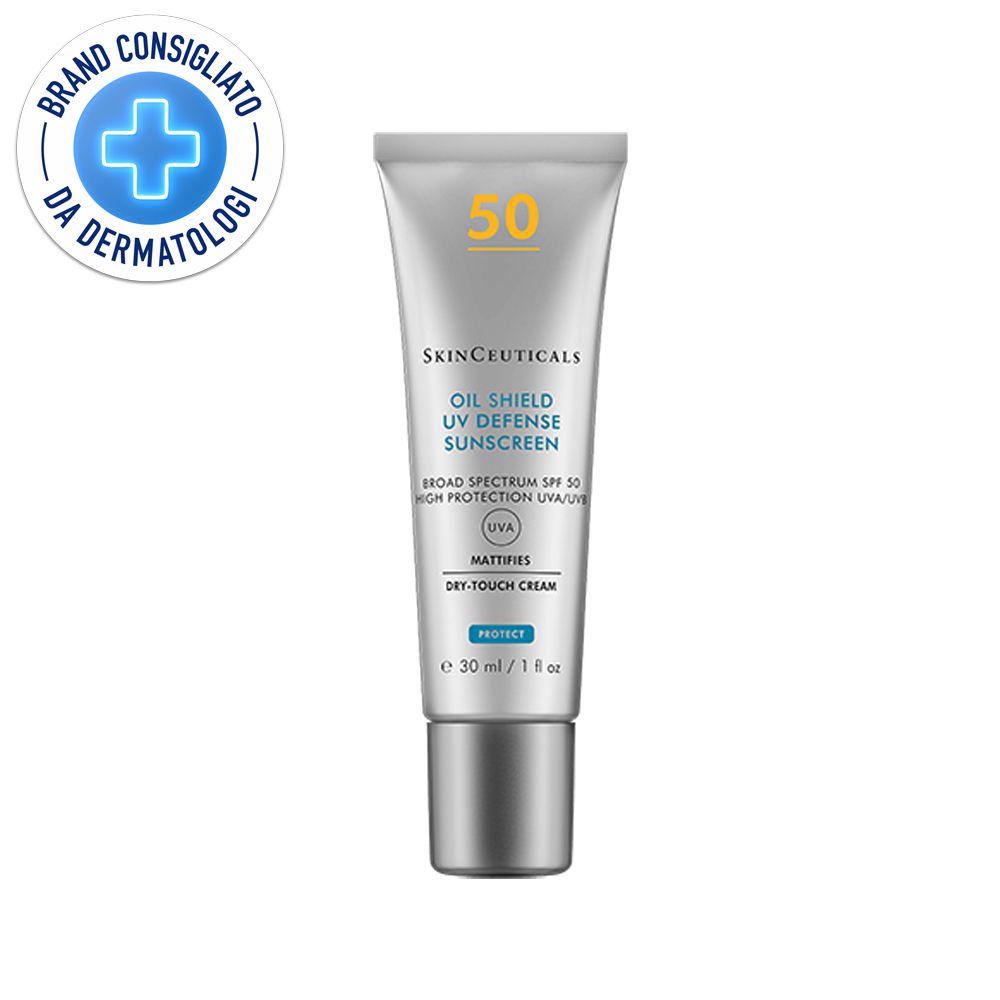 SkinCeuticals Oil Shield UV Defense Sunscreen SPF 50 Crema solare matt