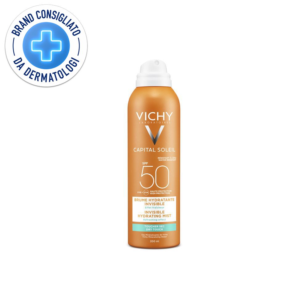 Vichy Capital Soleil Spray Invisibile Idratante SPF 50 200 ml