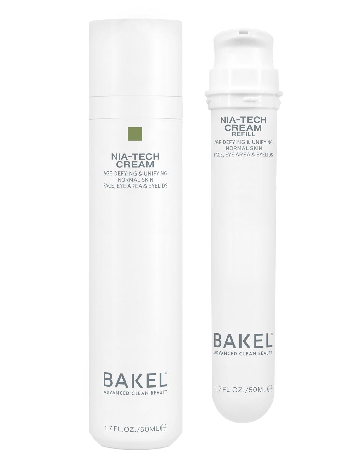 Bakel Nia-tech Cream Normal Skin Case & Refill 50 ml