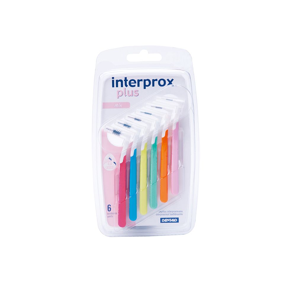 Interprox Plus Mix 6 Scovolini, Anti-Placca e Anti-Carie, varie misure