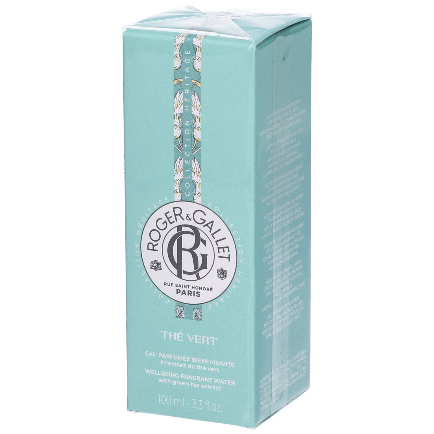 Roger & Gallet Acqua Profumata di Benessere Thé Vert 100 ml Profumo