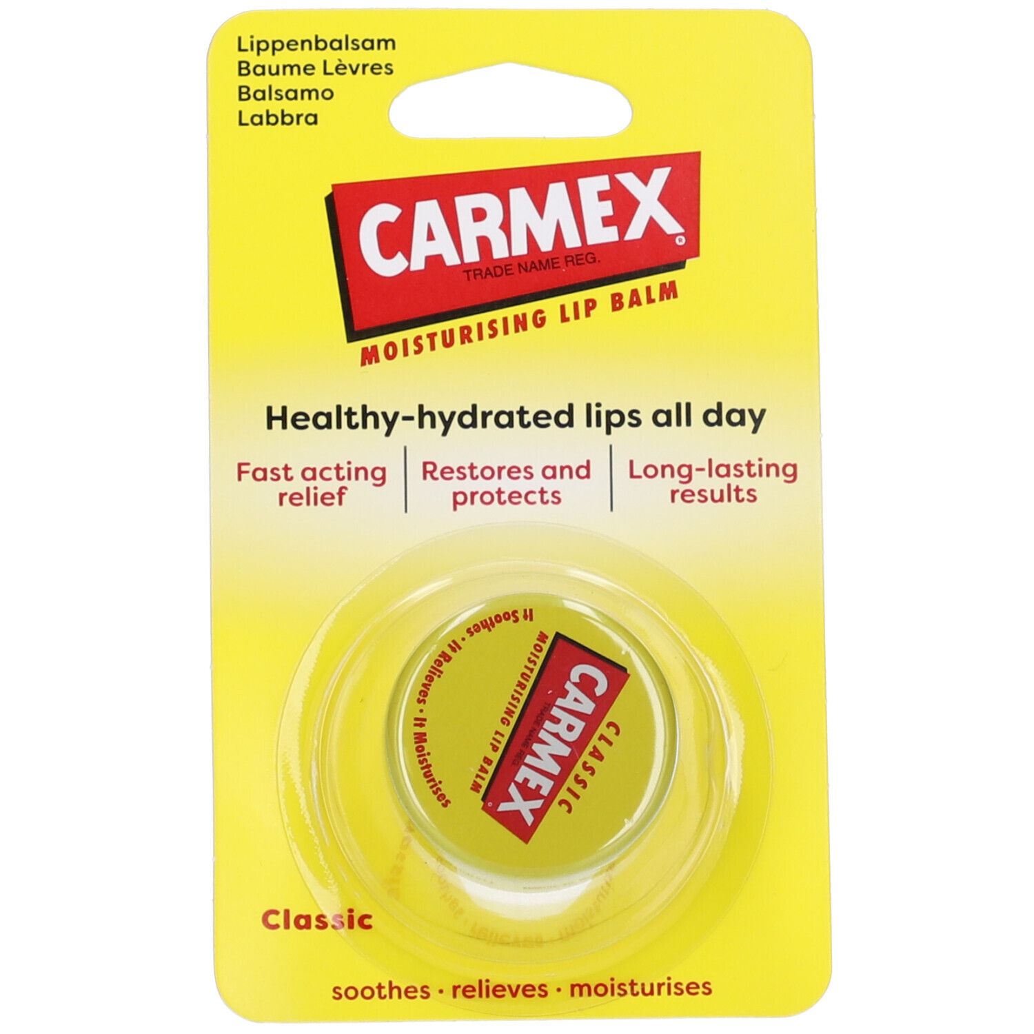 Carmex Balsamo Labbra Classico 7,5 g Protezione per le labbra