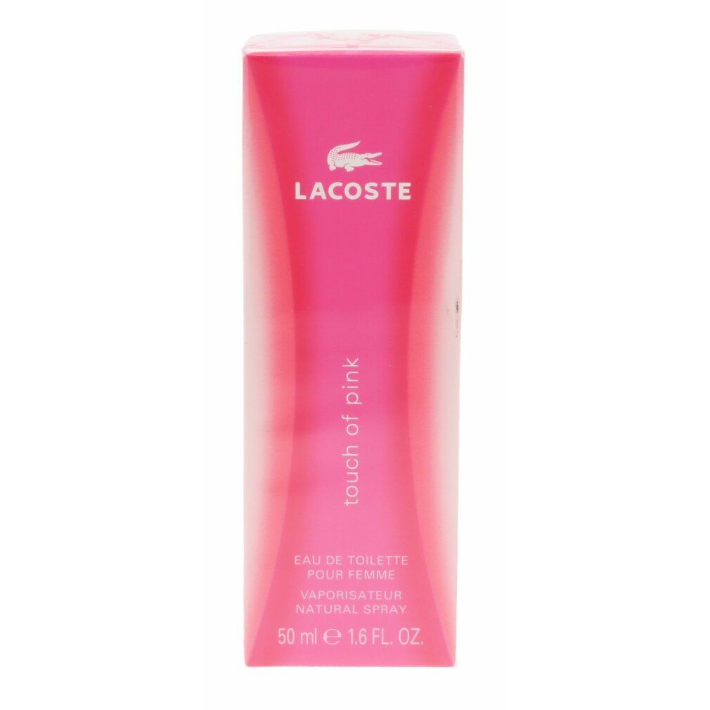Lacoste Touch Of Pink Eau De Toilette Spray 50ml 50 ml