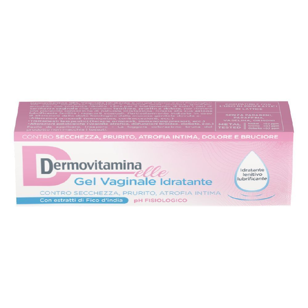 Dermovitamina Elle Gel Vaginale Idratante 40 ml vaginale