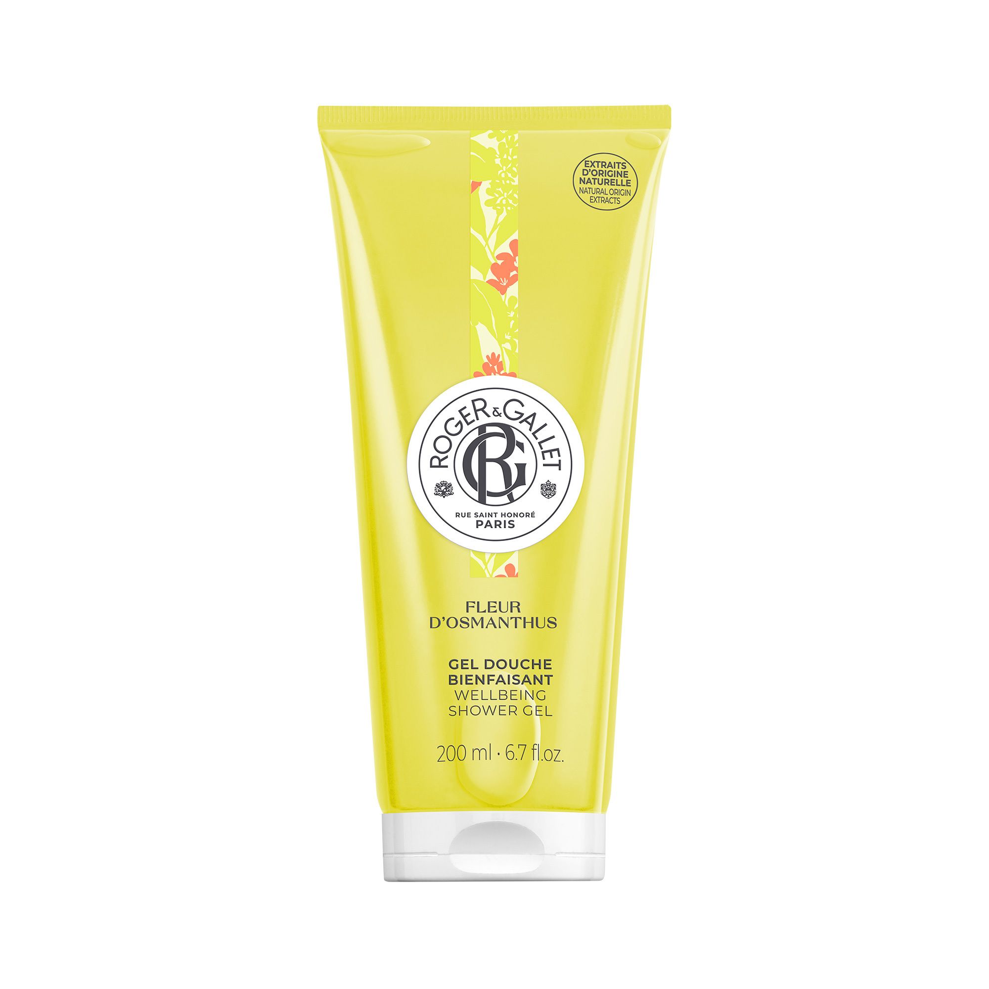 ROGER&GALLET Fleur D'osmanthus - Gel Doccia Di Benessere 200 ml doccia