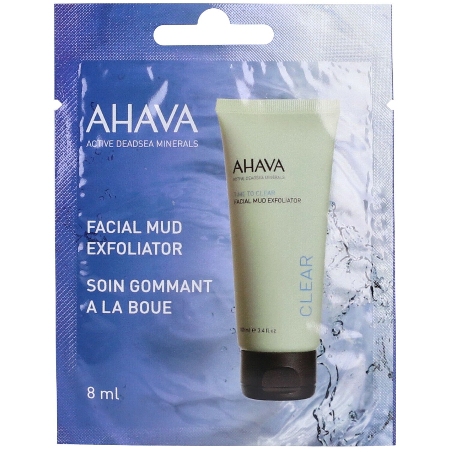 AHAVA Facial Mud Exfoliator 8 ml Crema