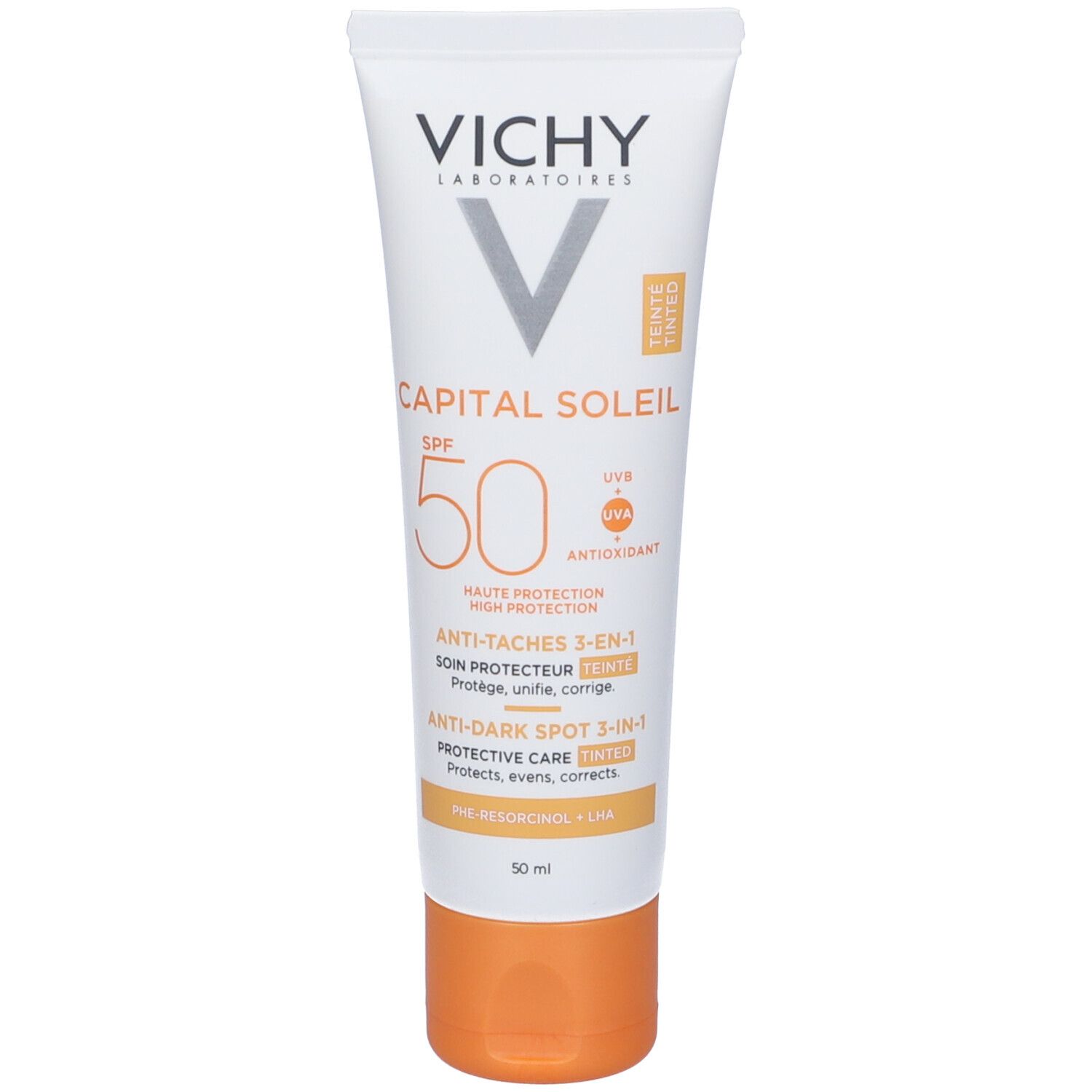 Vichy Capital Soleil Trattamento Anti-Macchie Colorato 3 in 1 SPF50 50