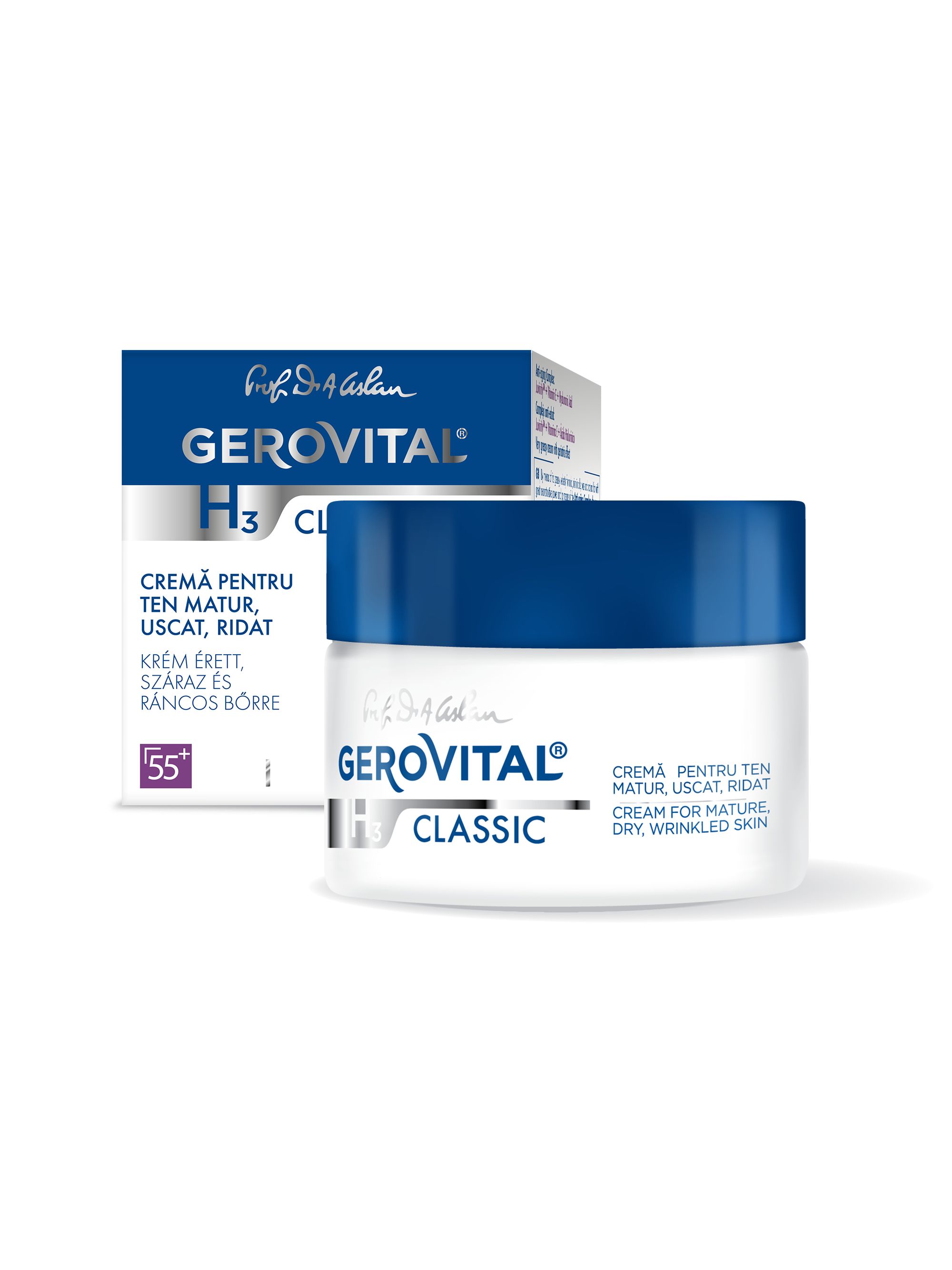 Gerovital Crema per pelle matura, secca e rugosa 50 ml