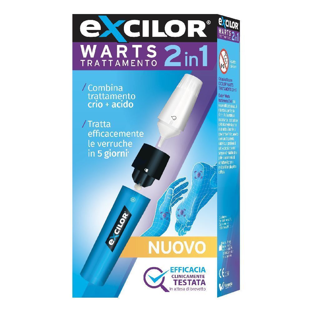 EXCILOR® Warts Trattamento 2in1 1 pz Stick