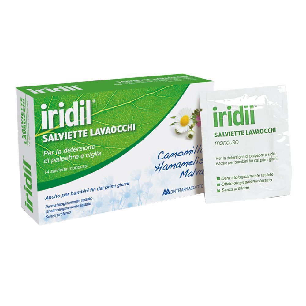 Iridil® Salviette Lavaocchi 28 pz