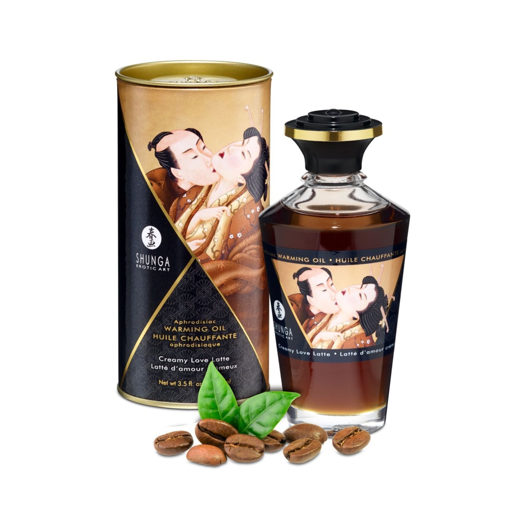 Shunga - olio da massaggio con aroma di sorbetto mezzanotte 100 ml