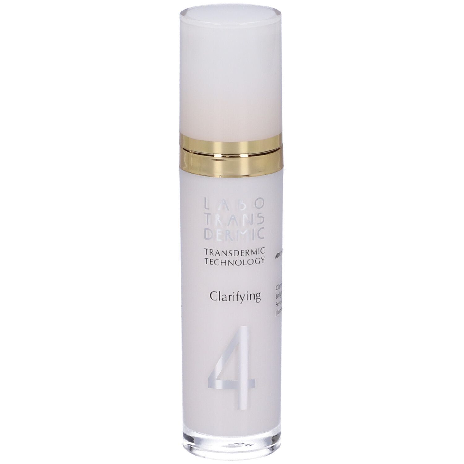 Labo Transdermic 4 Clarifying Serum Schiarente Illuminante 30 ml Soluz