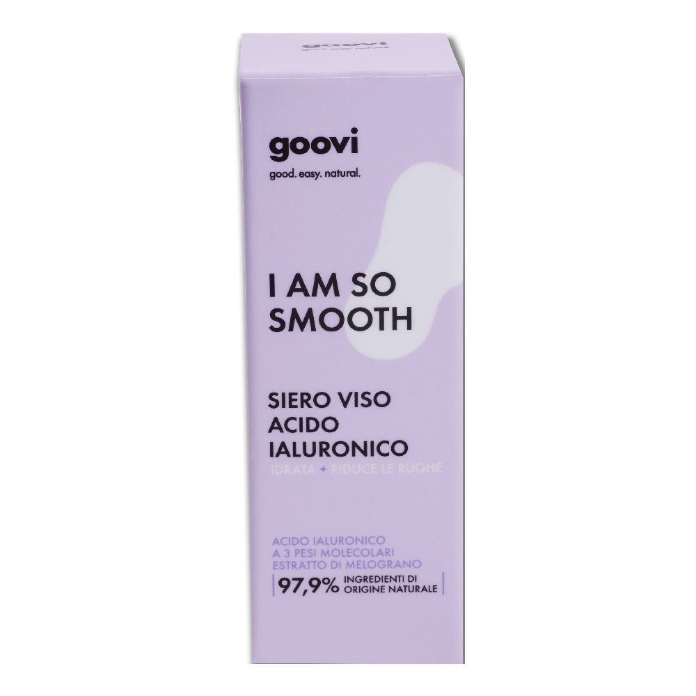 Goovi Siero Viso Acido Ialuronico I Am So Smooth 30 ml