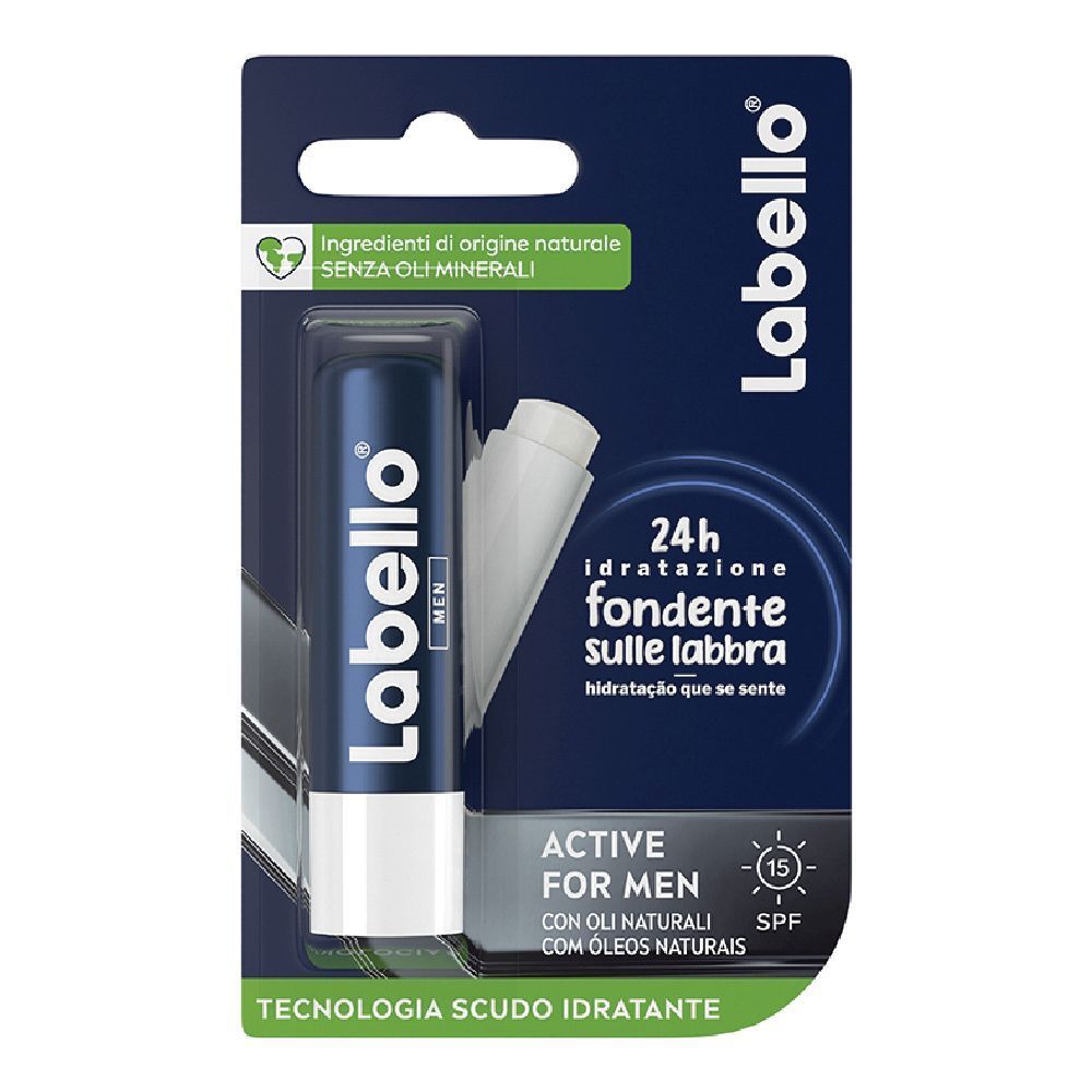 Labello Active For Men Spf15 - risparmia il 10% con codice: NI10 5,5 m