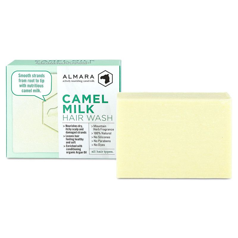 Almara - Sapone per capelli al latte di cammello biologico 120 g