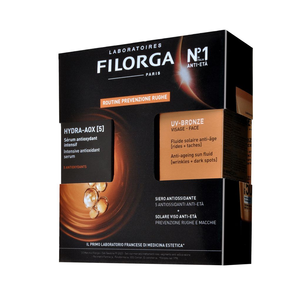 Filorga Cofanetto Solare Hydra Aox + UV-Bronze Face SPF50+ 1 pz Set
