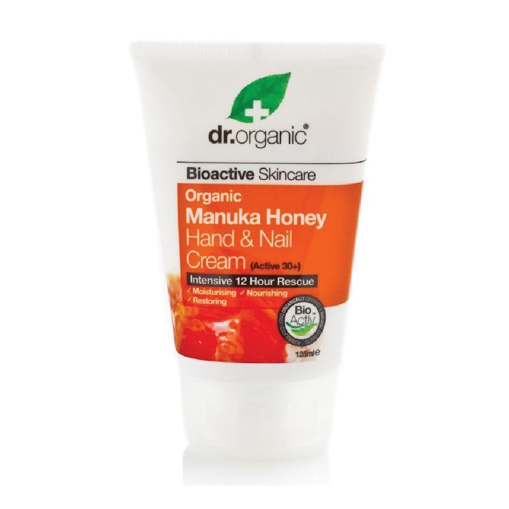 Dr. Organic® Organic Manuka Honey - Hand & Nail Cream 125 ml Crema