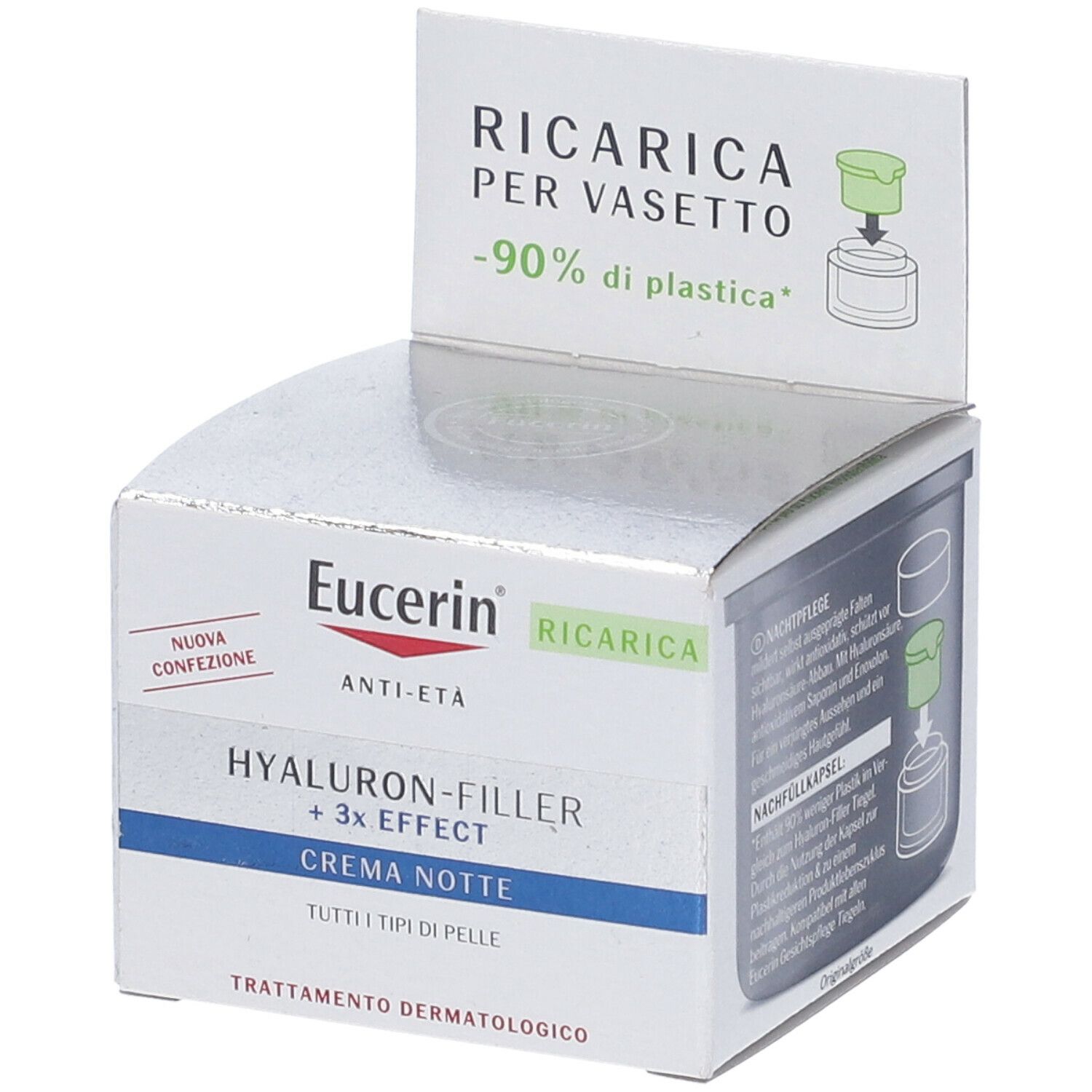 Eucerin® Ricarica Eucerin Hyaluron-Filler +3x Effect Crema Notte 1 pz
