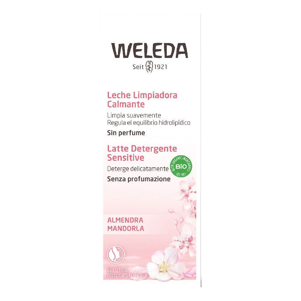 WELEDA Latte Detergente Sensitive Mandorla 75 ml