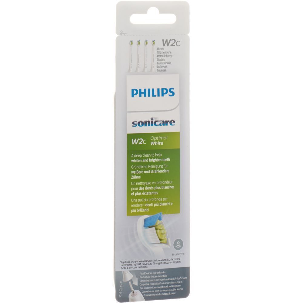 Philips W2c Optimal White compact HX6074/27 Testine compatte per spazz