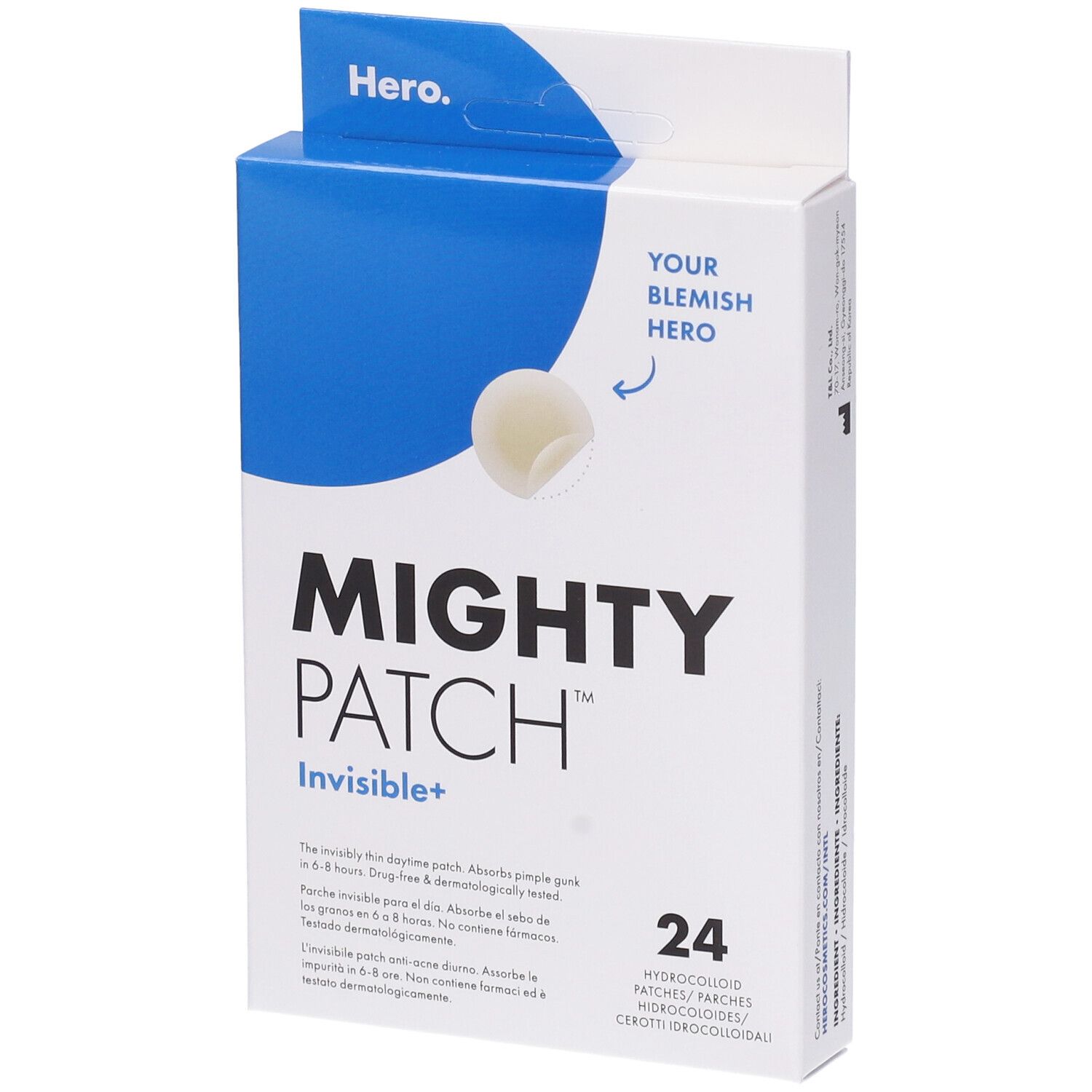 Hero Mighty Patch Invisible Brufoli Giorno 24 pz Cerotto