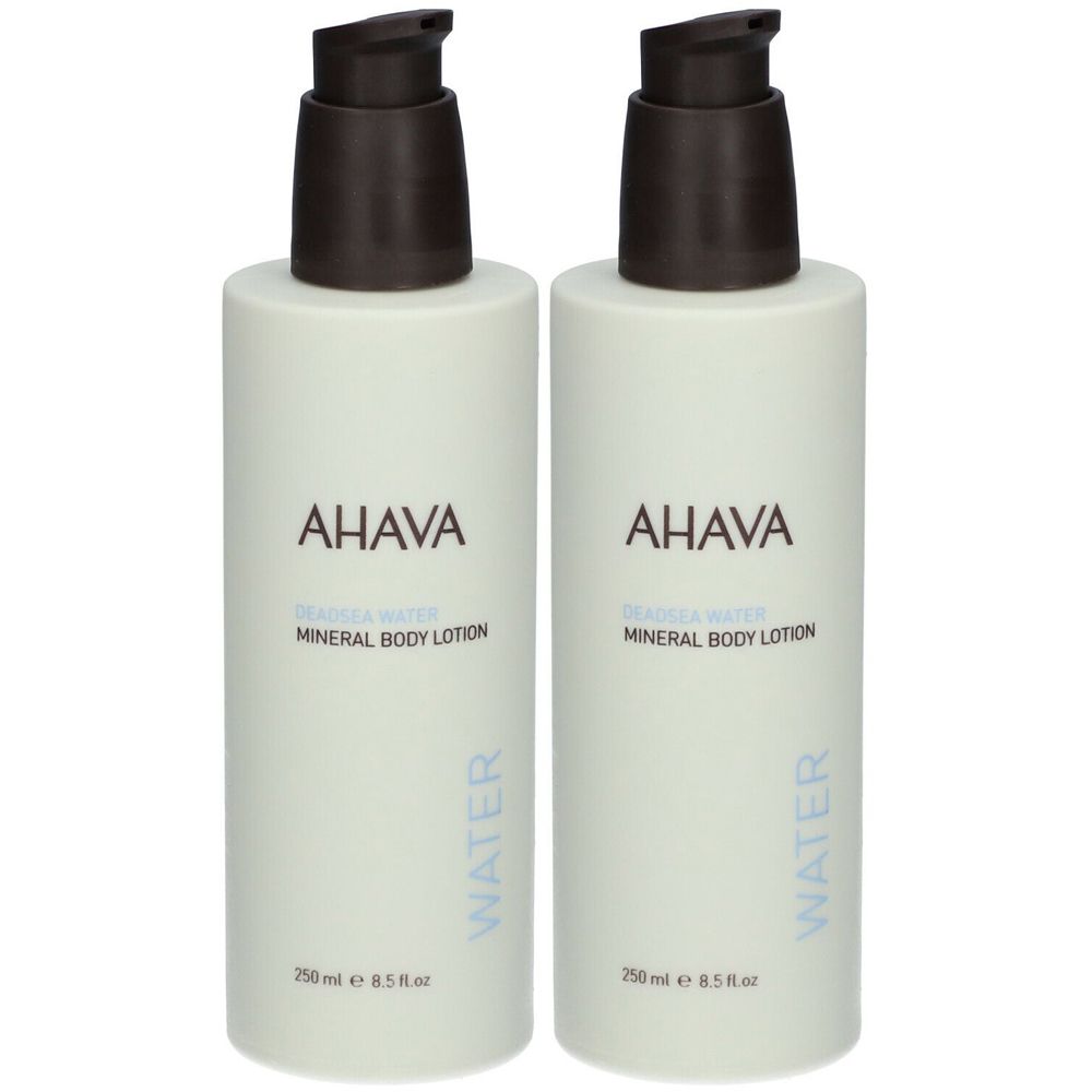 AHAVA Mineral Body Lotion Set da 2 2x250 ml Lozione